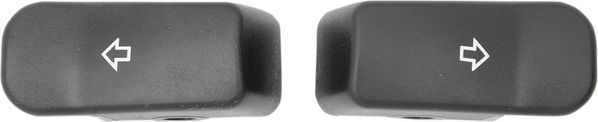 Drag Specialties CAPS T/S EXT BLK ST 11-17 | 77447