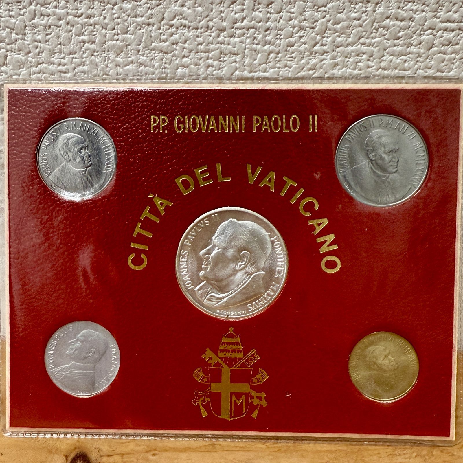 希少品】バチカン市国 記念コイン P.P GIOVANNI PAOLOⅡ お土産 2