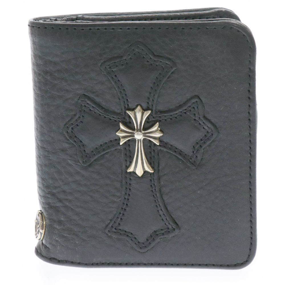 正規品鑑定済 クロムハーツ クロスパッチ タイニージップ ウォレット SV925 CHROME HEARTS クロムハーツ TINY ZIP タイニージップ クロス