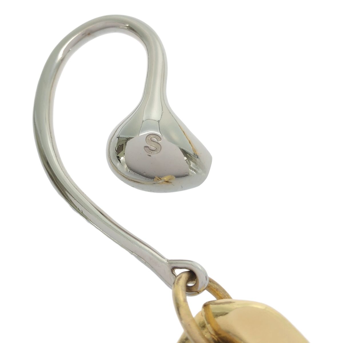 sacai / サカイ | double chain / チェーン イヤリング | シルバー  