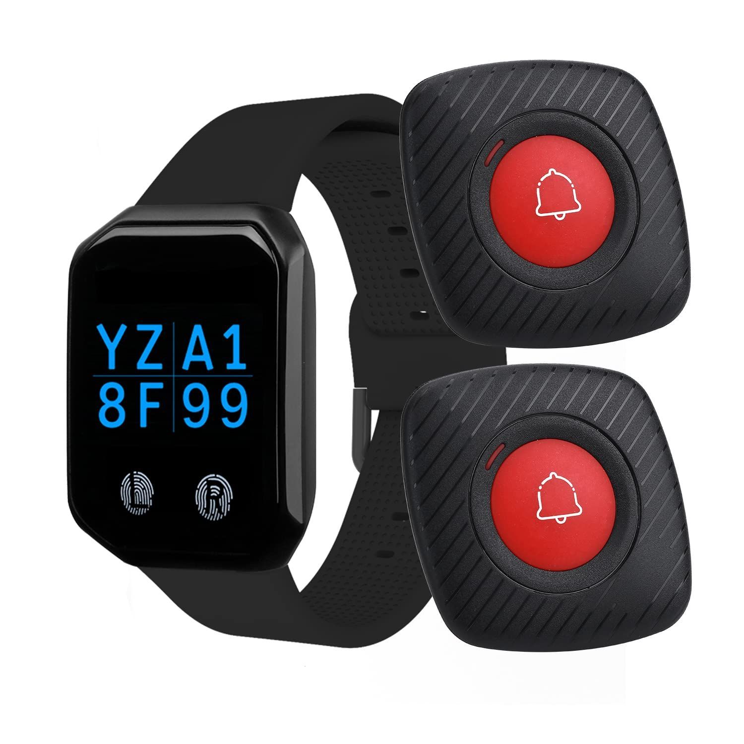 Amazon | FLYDOG 呼び出しベル 飲食店 呼び鈴 ワイヤレス 呼び出し受信