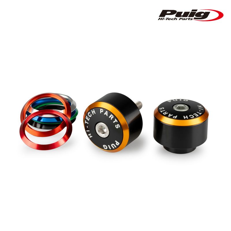 Puig 21732N BAR ENDS BALANCE [BLACK] YAMAHA FJR1300A(16-19) FZ1(06-15) MT-09(21-23) プーチ バーエンド バランス