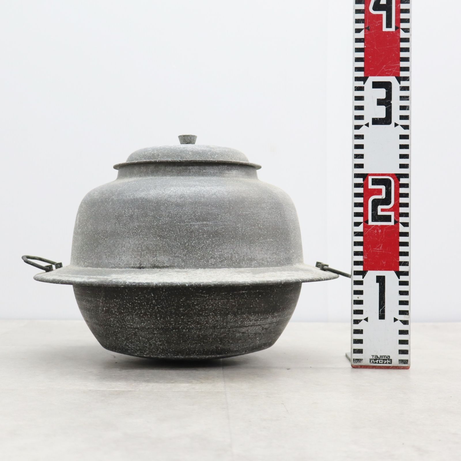 △古民具 伝統工芸品 昭和レトロ!!アンティーク!!｜茶道具 風炉釜 羽釜