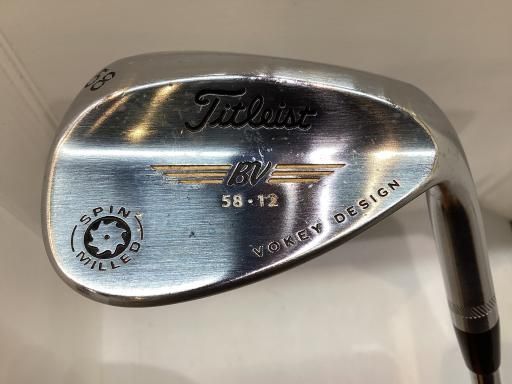 【中古】 タイトリスト VOKEY SPIN MILLED(2009) 58/12 ウェッジ WG NS PRO 950GH (フレックスS) メンズ 男性用 右利き 右用 Cランク ゴルフクラブ