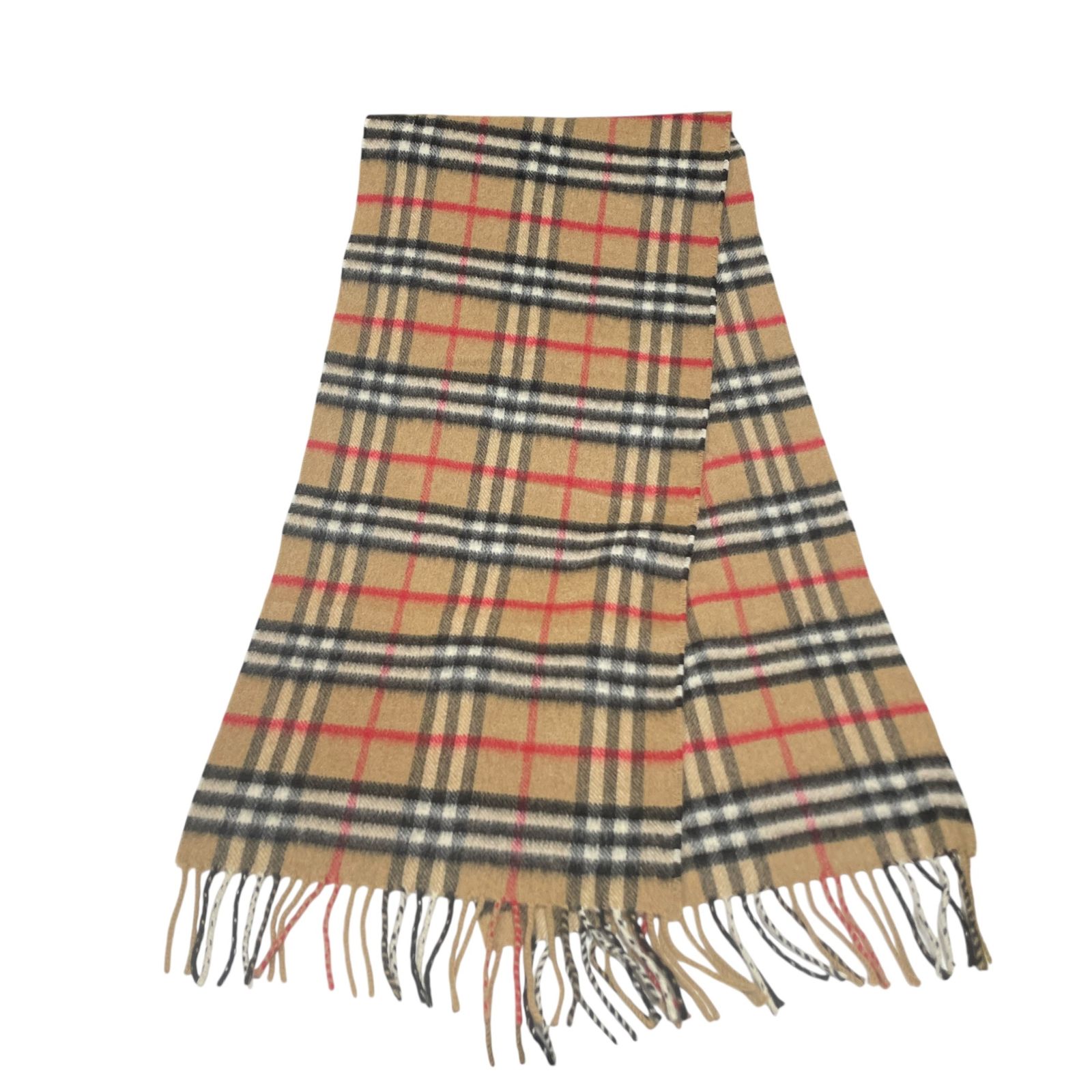◇中古品◇バーバリー Burberry カシミヤ ノバチェック マフラー
