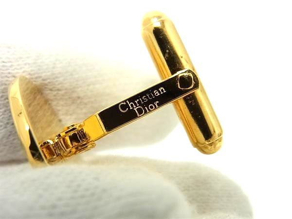 Christian Dior クリスチャンディオール タイピン&カフスd □美品□ ChristianDior クリスチャンディオール タイピン