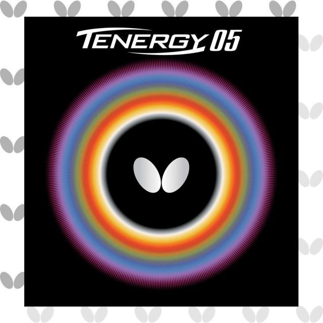 バタフライ Butterfly 卓球 ラバー テナジー 05 ハイテンション裏ラバー ブラック 278 中 05800