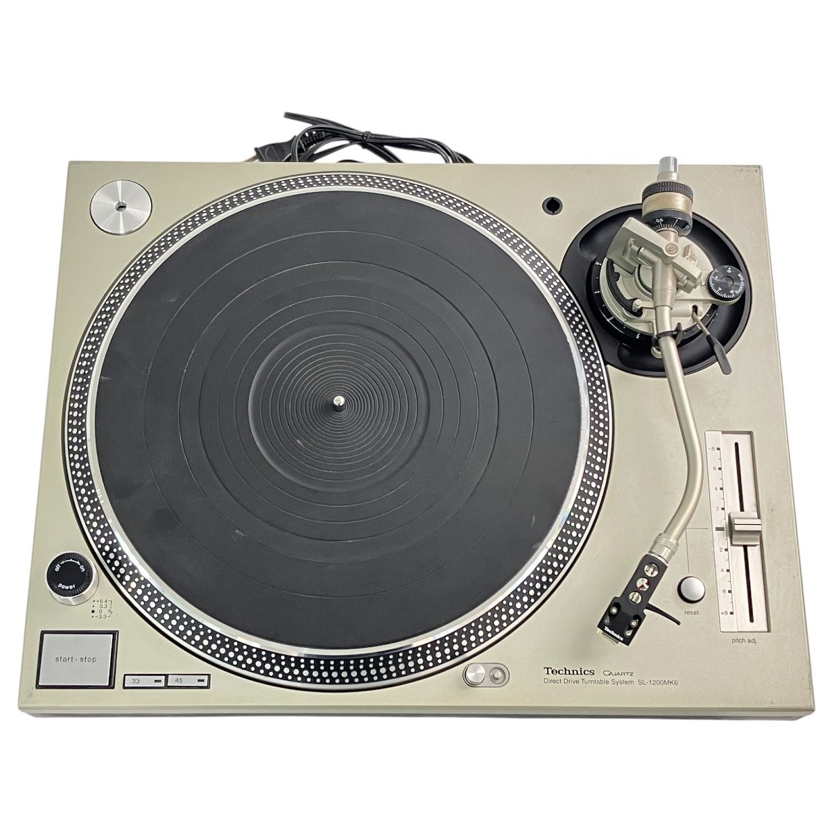 Technics SL-1200MK6 ターンテーブル テクニクス SHURE M44-7