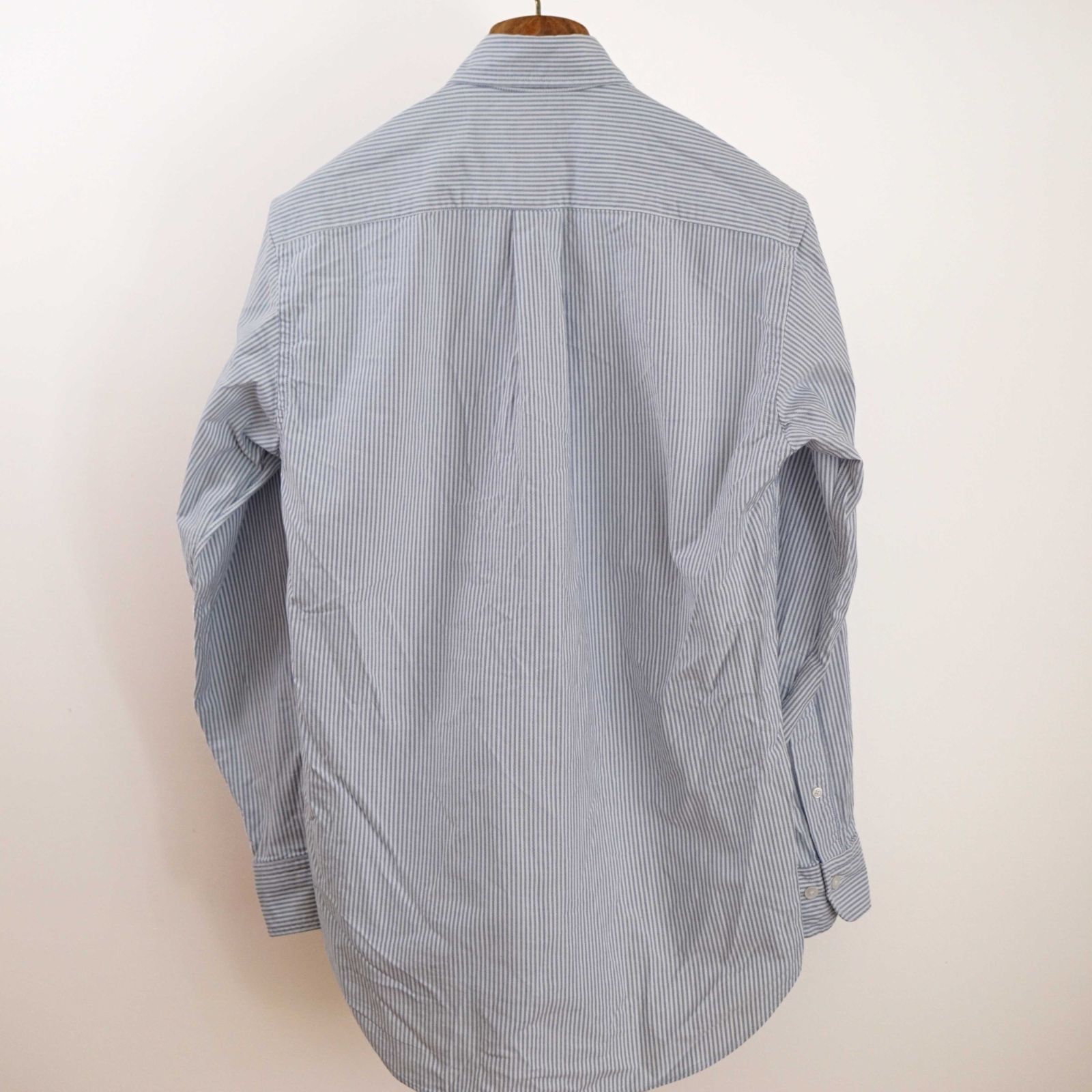 Brooks Brothers ブルックスブラザーズ アメリカ製 Oxford ボタンダウンシャツ Size XS Col Blue × White ストライプ