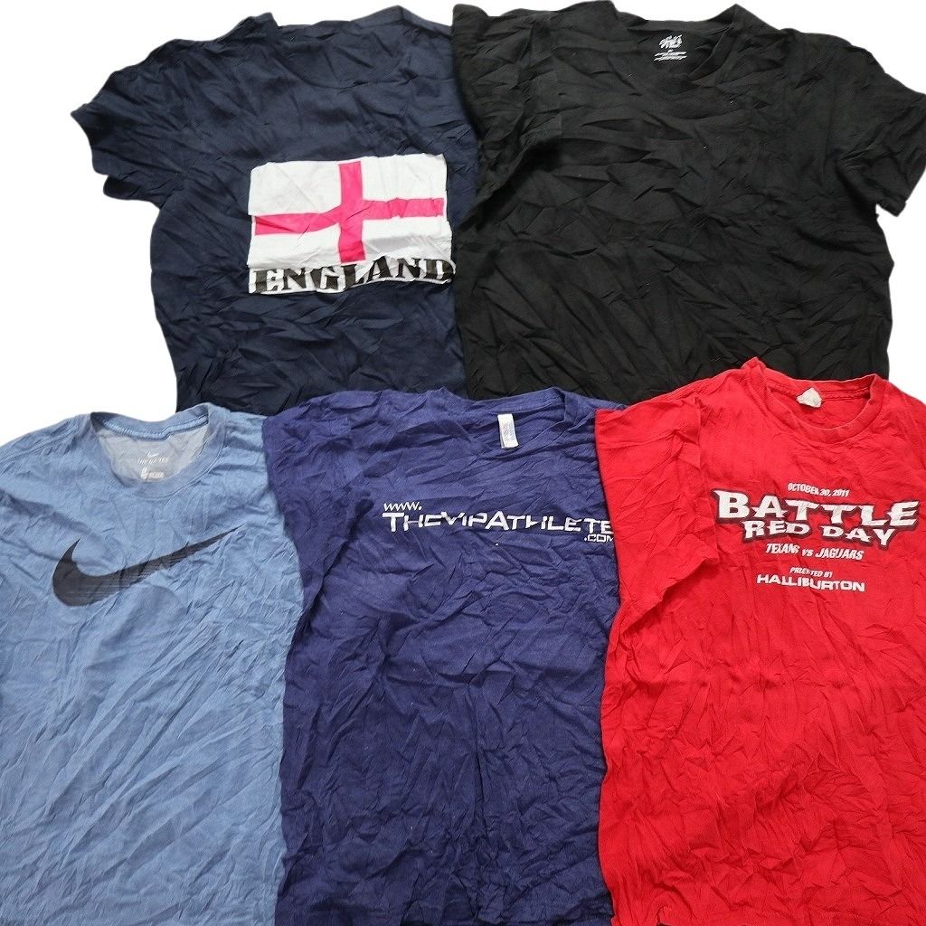 古着卸 まとめ売り カラーMix プリント 半袖Tシャツ 20枚セット