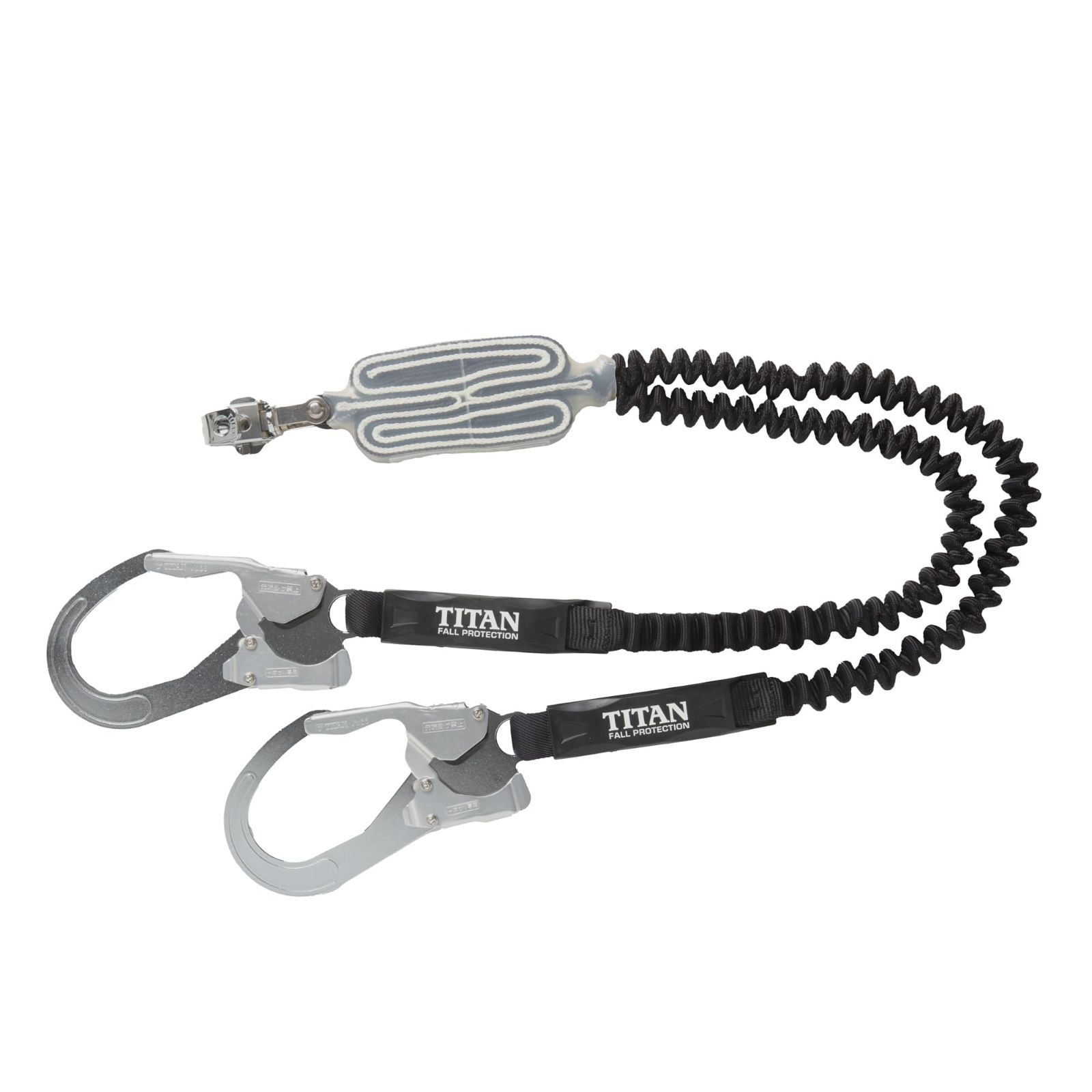  墜落制止用器具 新規格 ランヤード EXJダブル タイタン TITAN EXJハーネス用ランヤード HL EBW その他 文房具 事務用品