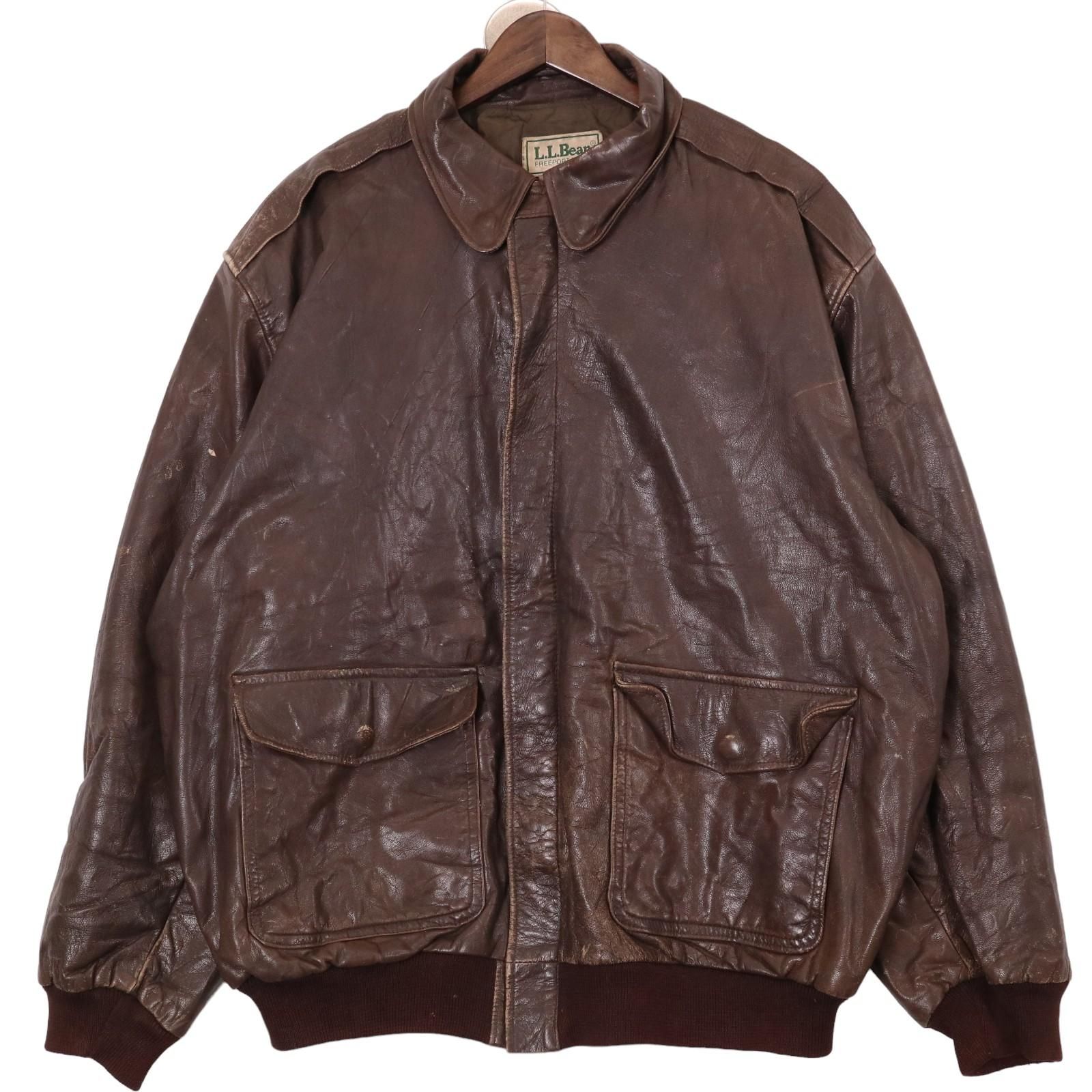 90年代 USA製 L.L.Bean エルエルビーン A-2タイプ フライト 90年代 USA製 L.L.Bean エルエルビーン A-2タイプ フライト