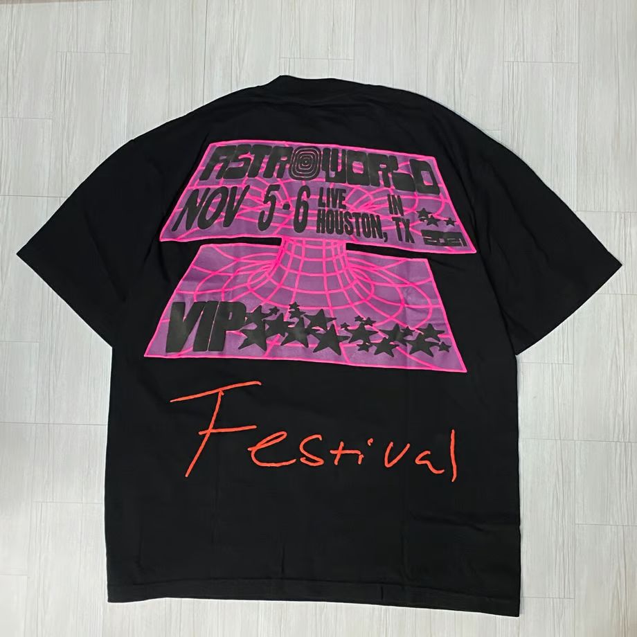 ☆ Cactus Jack ‘AstroWorld Festival’ VIP限定Tシャツ ☆ ASTROWORLD21 V.I.P 限定Tシャツ CACTUS JACK トラヴィス スコッ