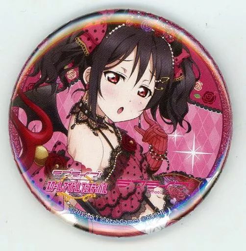 矢澤にこ ラブライブ スクフェス感謝祭 小悪魔編 缶バッジ 3点セット