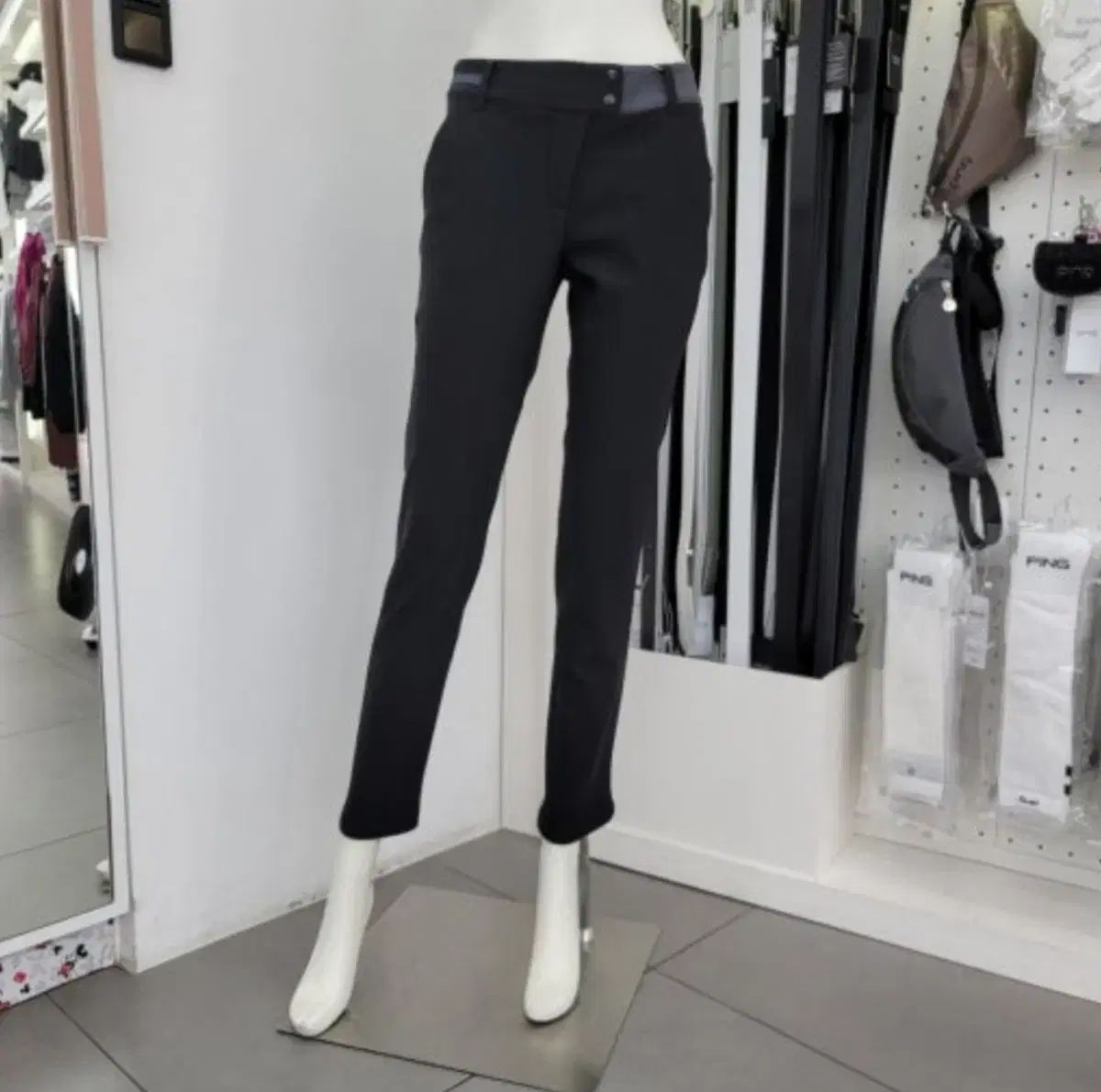 Ping ゴルフ起毛 ウエスト バイカラー POINT パンツ 70 22SS