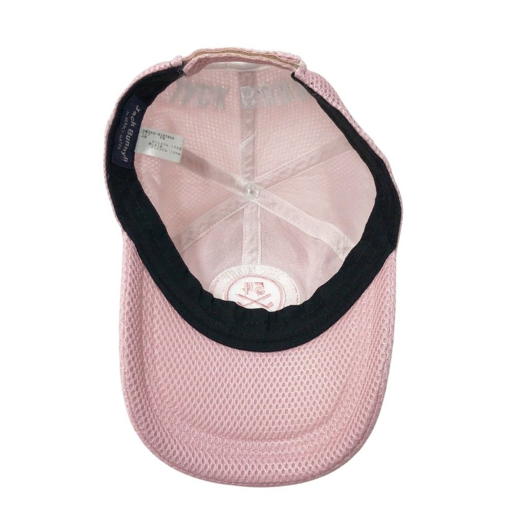 ジャック バニー ピンクキャップ Jack Bunny JACK BUNNY ジャックバニー 10周年 キャップ ピンク系 FR ゴルフウェア