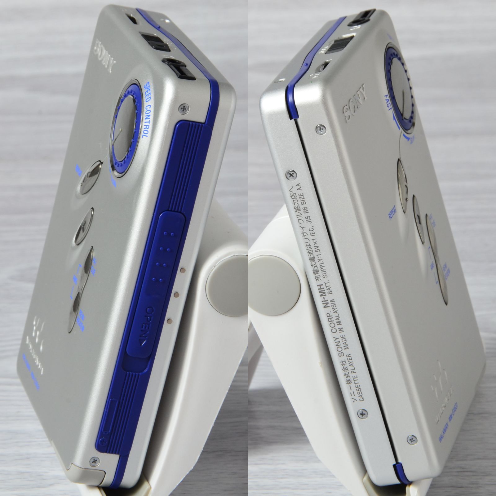 SONY カセットウォークマン WM-EX631 整備品 青 SONY カセットウォークマン WM-EX631 整備品 冷たかっ 本体のみ