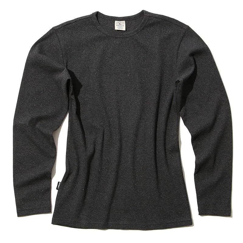 [アヴィレックス] ロンT デイリー クルーネック リブTEE (抗菌) (防臭) DAILY RIB CREWNECK TEE 6153481 メンズ 1