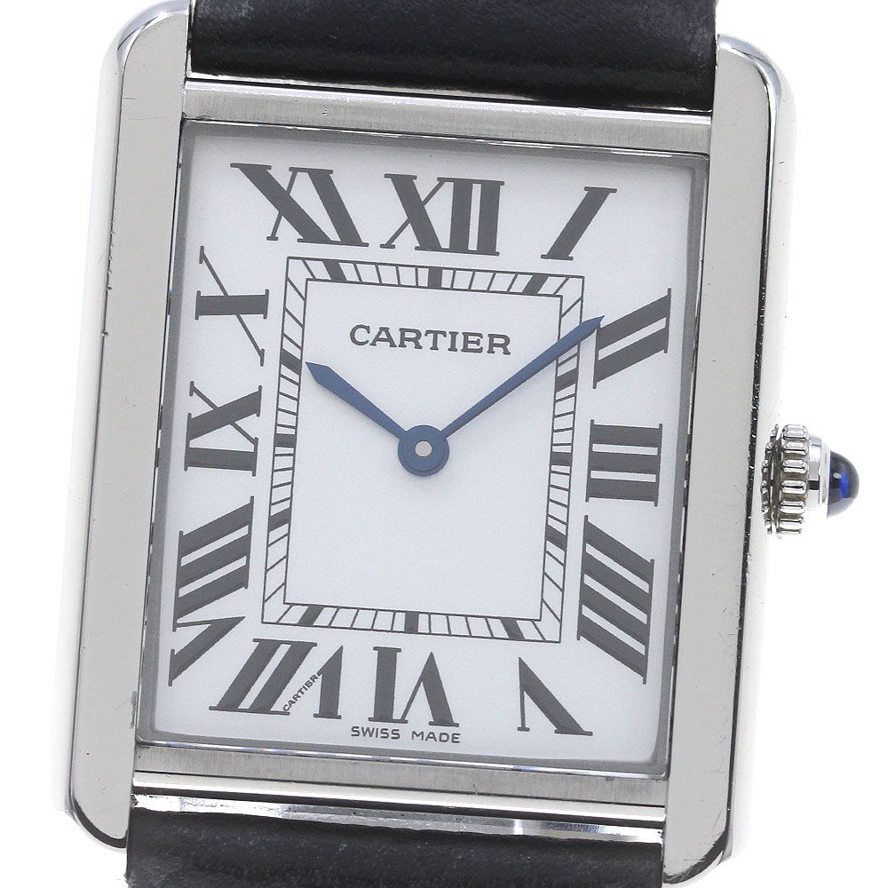 カルティエ CARTIER WSTA0028 タンクソロ LM クォーツ メンズ_845749