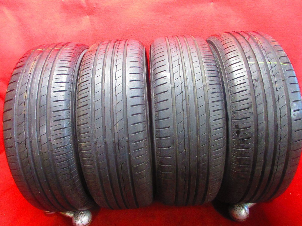 タイヤ 4本 215|60R17 ヨコハマ ブルーアース BLUEARTH-A バリ山 溝アリ 送料無料 16401T