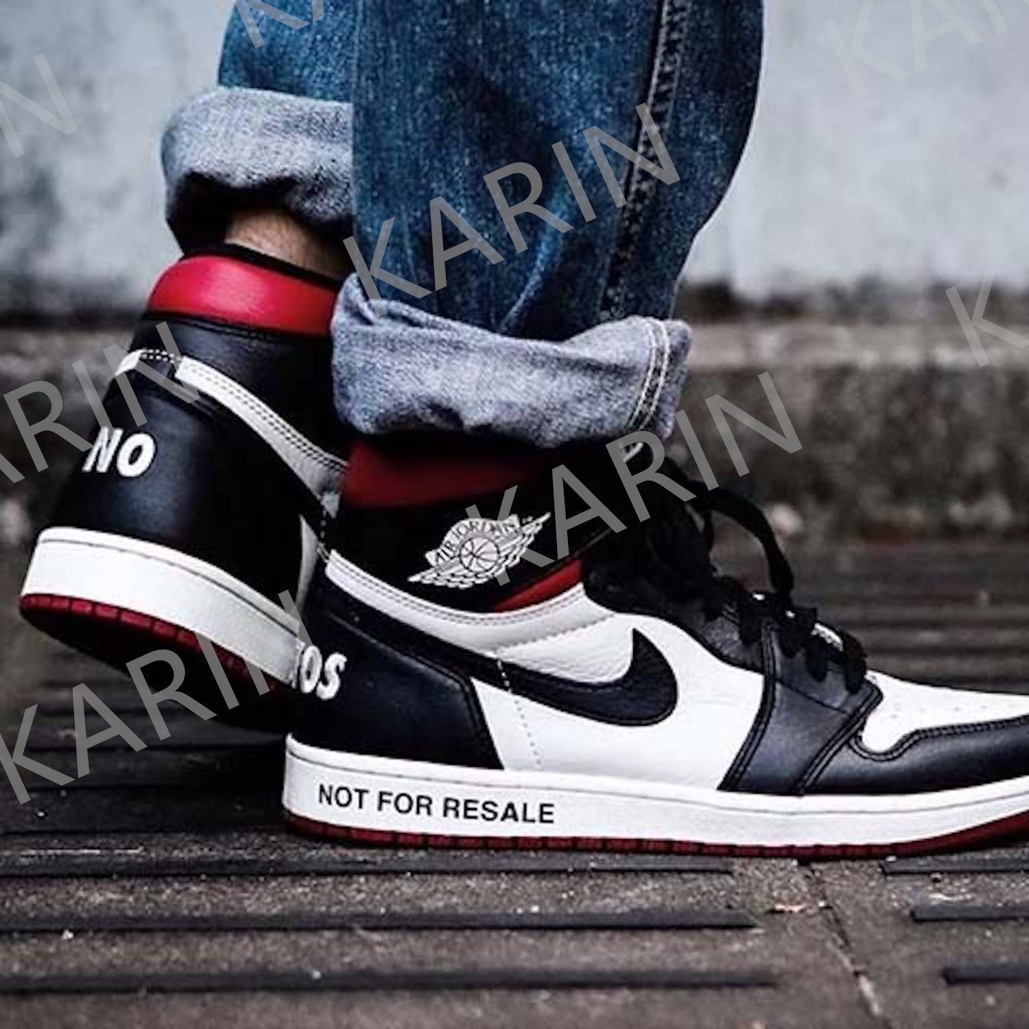 ナイキ エアジョーダン1 レトロ ハイ OG \"ノットフォーリセール\" ナイキ NIKE AIR JORDAN 1 RETRO HIGH OG NRG NOT FOR RESALE
