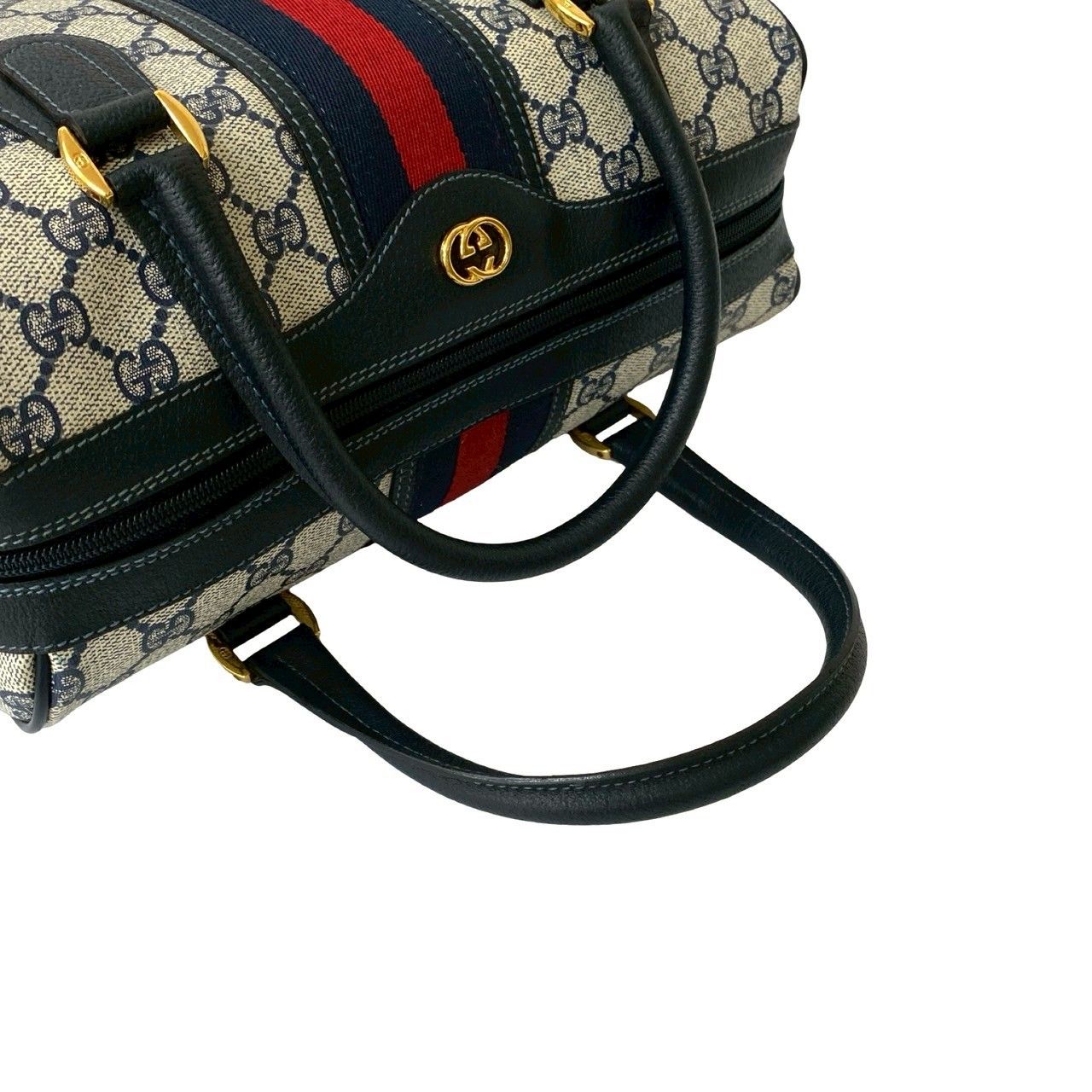 極 美品 GUCCI グッチ オールドグッチ ヴィンテージ シェリーライン GG