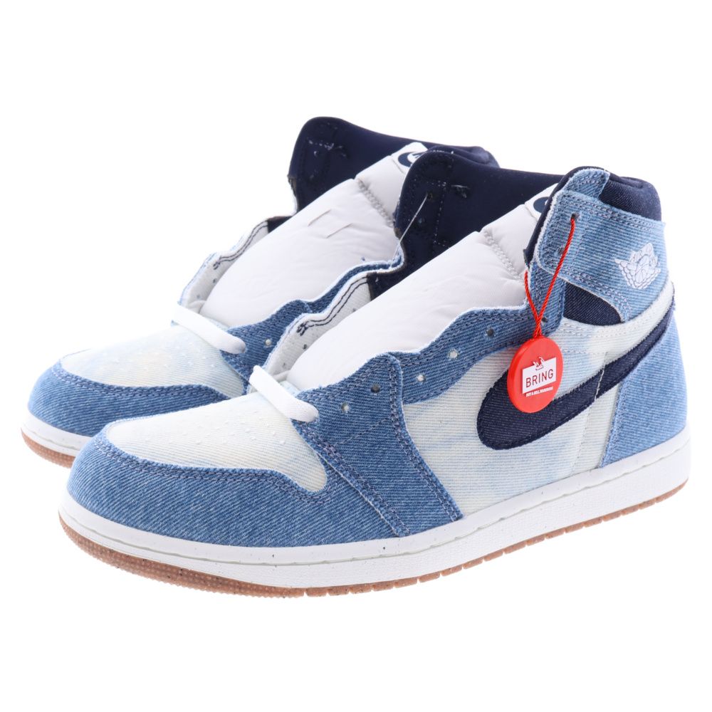 Nike Air Jordan 1 デニム/ホワイト ハイカット Nike Air Jordan 1 デニム/ホワイト ハイカット Nike Air Jordan 1