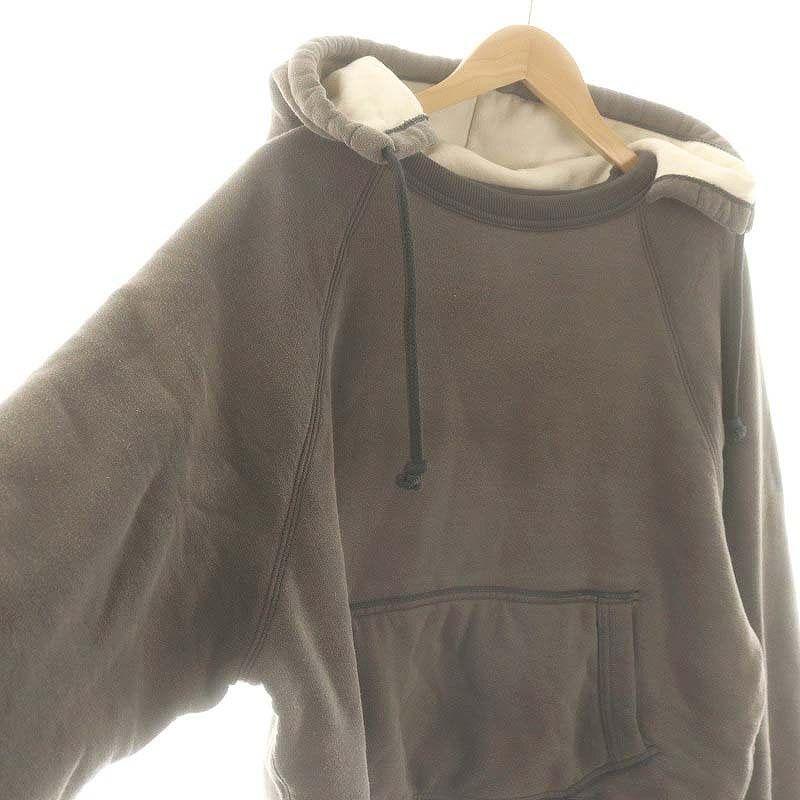 フミカ ウチダ FUMIKA_UCHIDA 2-TONE PULLOVER HOODIE プルオーバー