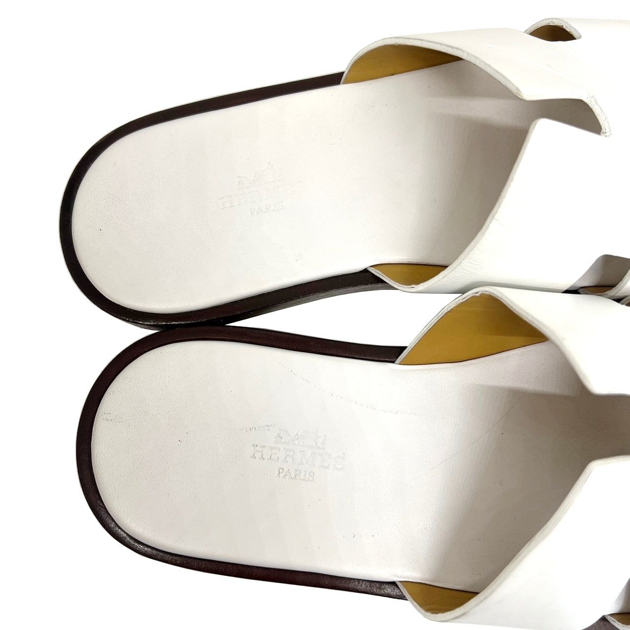 HERMES エルメス サンダル イズミール Hロゴ サイズ40 約25.5cm