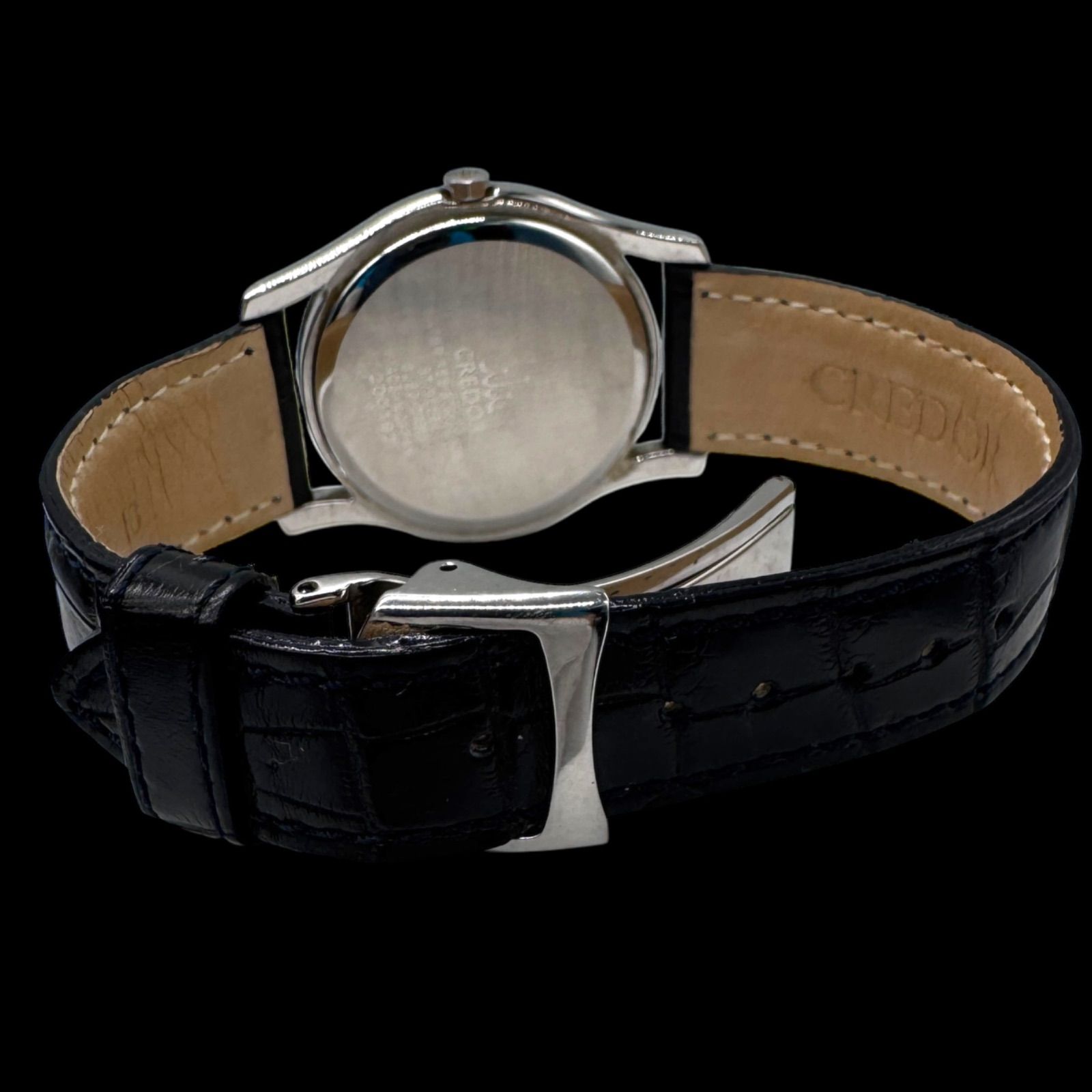 新品電池稼働 美品 SEIKO セイコー CREDOR クレドール メンズ