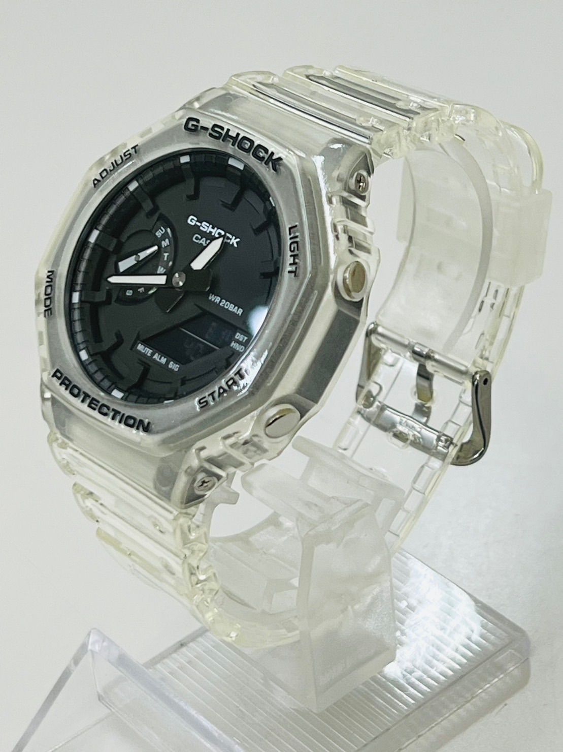 美品】G-SHOCK G-ショック スケルトンシリーズ アナデジ GA-2100SKE