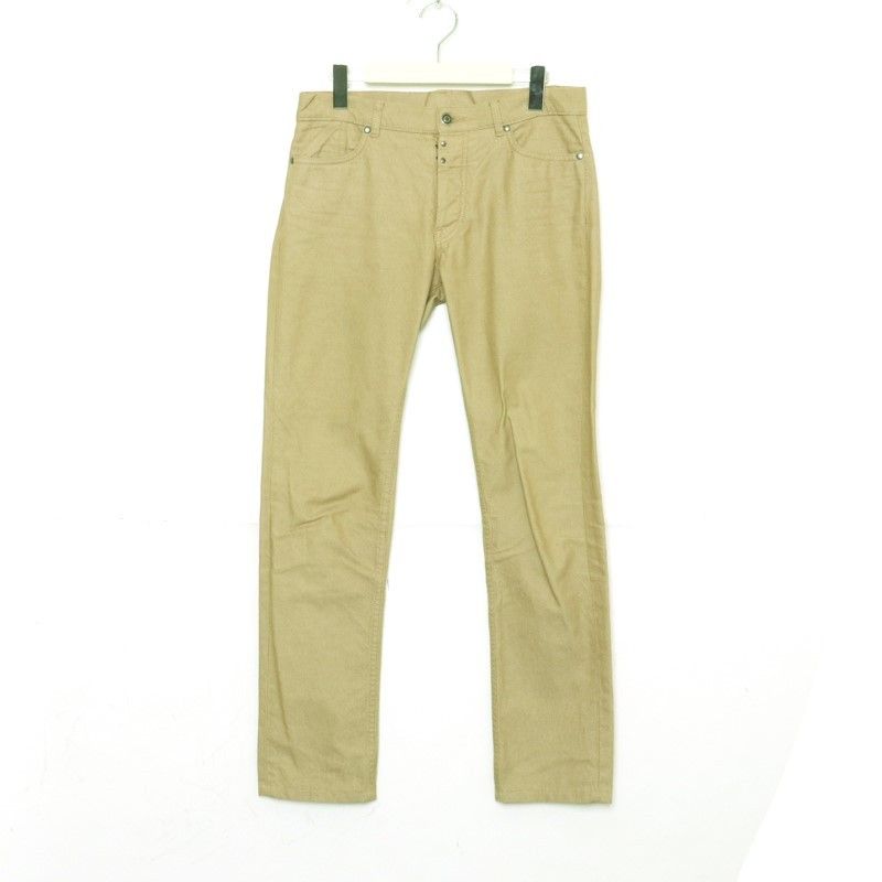 MAISON MARGIELA スリムコットンツイルパンツ サイズ44 ベージュ