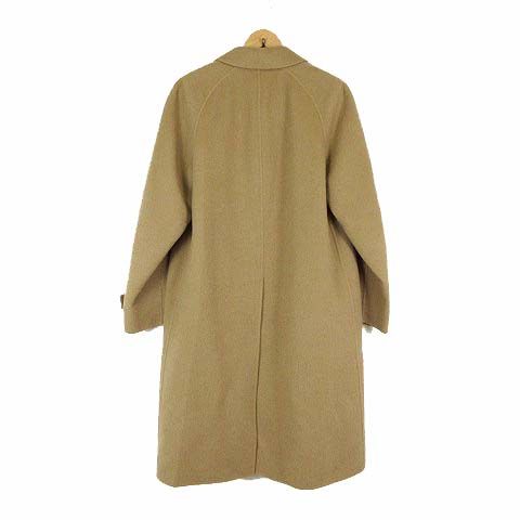 【美品】DELBA × AGNONA アルパカロングコート　イタリア製　アニオナ AGNONA アニオナ アルパカ グレー S レディース コート