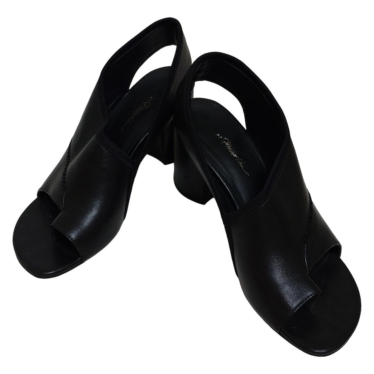 3.1 Phillip lim スリーワンフィリップリム サンダル 37 レディース - 黒 レザー