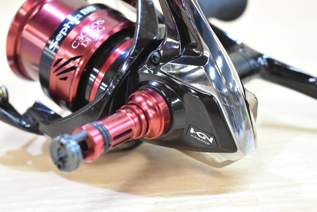 シマノ 18 セフィア BB C3000SDHHG リールスタンドカスタム品