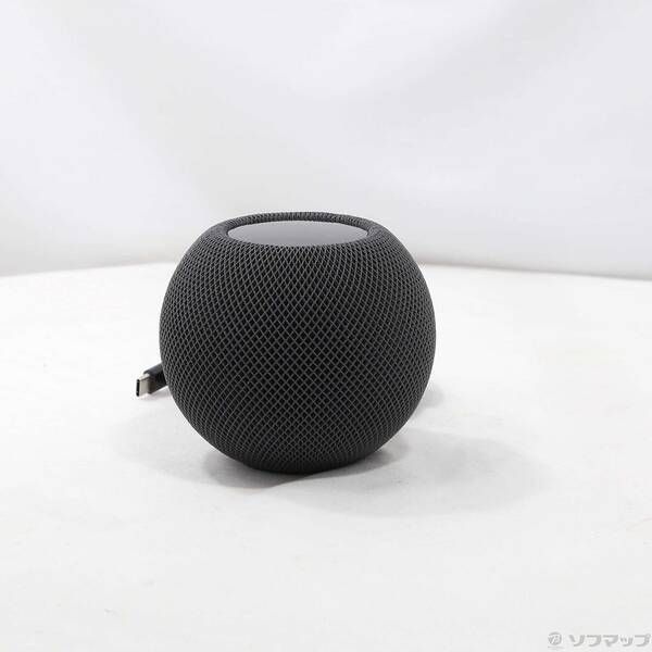 〔中古品〕 Pod mini スペースグレイ MY5G2J／A Apple 【美品】Apple HomePod mini MY5G2J/A スペースグレイ