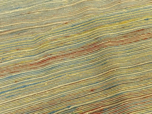 平和屋着物＃道中着 紬地 霞文 ロング丈 正絹 逸品 CAAT5855id