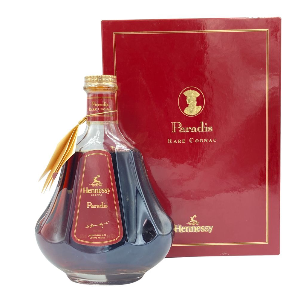 Hennessy ヘネシー パラディ 旧 金キャップ クリアボトル 40％ 700ml X24I160050(ヘネシー)｜売買されたオークション情報、yahooの商品情報をアーカイブ公開  - オークファン 食品、飲料