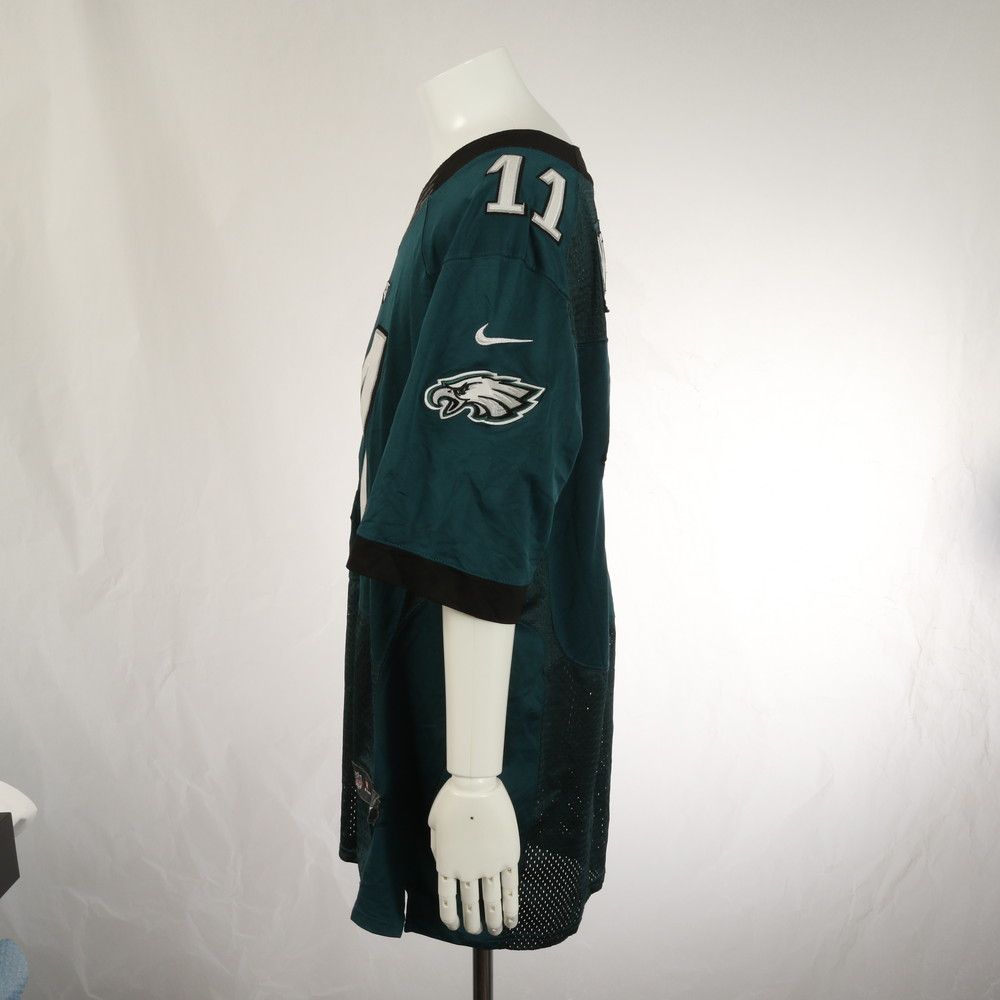 ナイキ アメフト NFL EAGLES イーグルス ユニフォーム WENTZ カーソン・ウェンツ 選手 17番 半袖 Tシャツ ERM 0704-R9【中古】