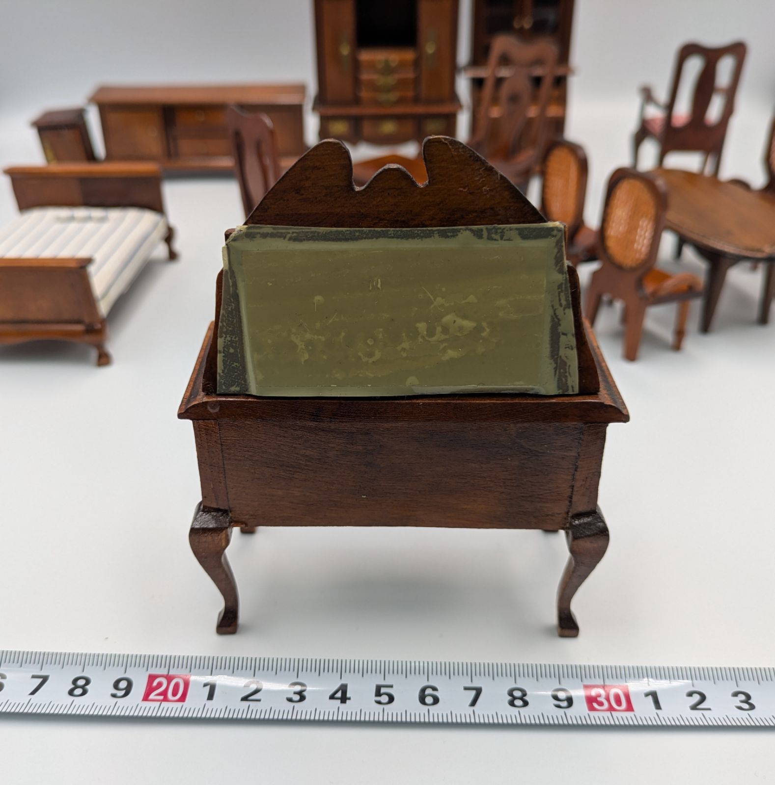 昭和レトロ 豪華ミニチュア家具 ドールハウス 3箱セット木製 洋風 アンティーク Amazon | ビリー 手作りドールハウスキット 昭和シリーズキット