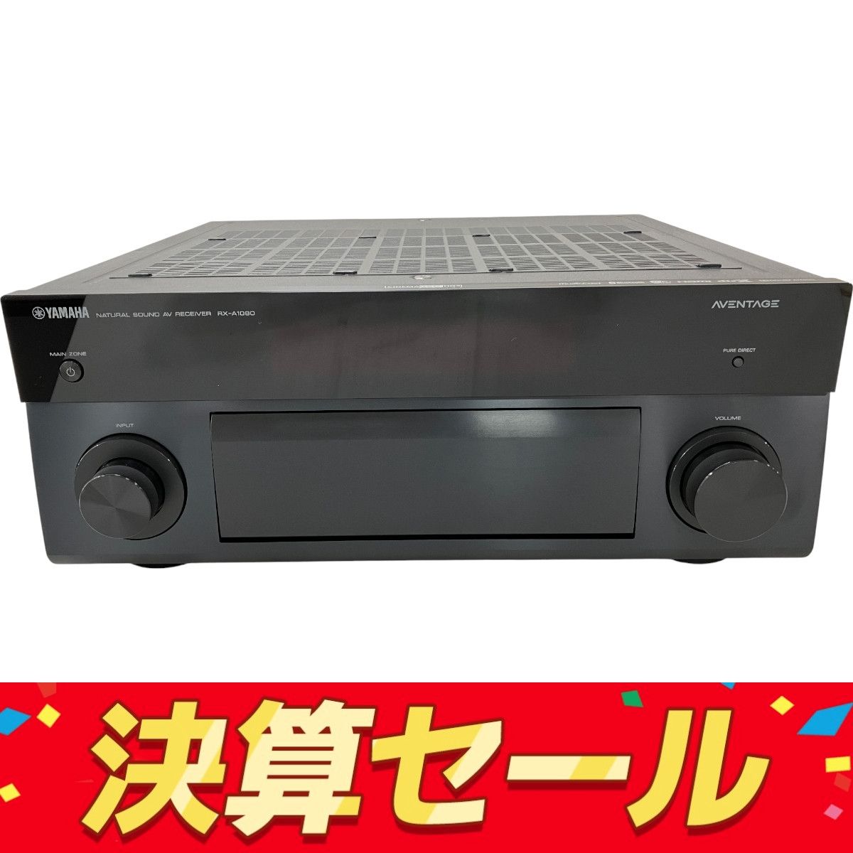 YAMAHA AVENTAGE RX-A1080 AVアンプ リモコン付き ヤマハ 音響機材 H10138658