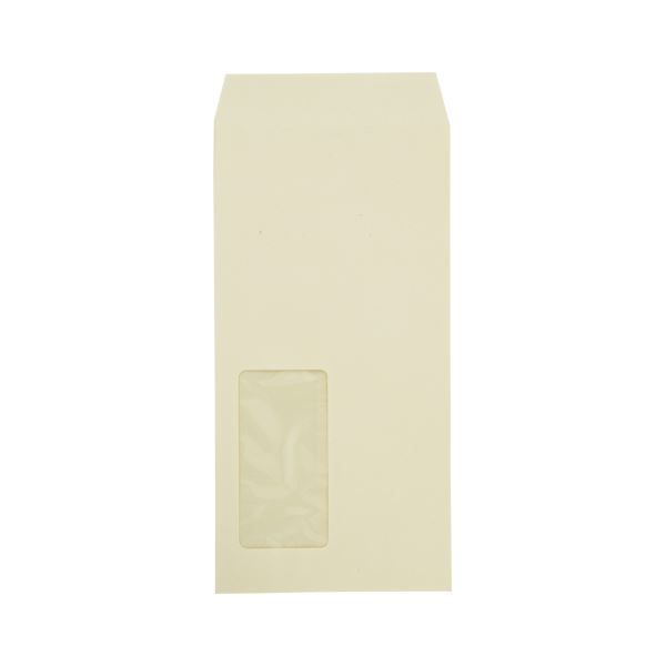 マド付封筒 80g 長3 クリーム 1000枚入 03226