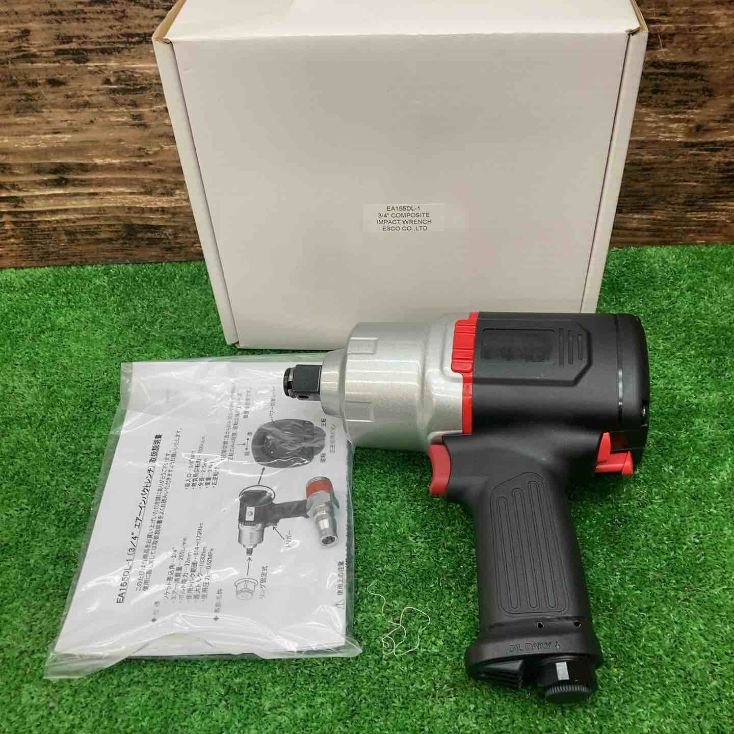 ESCO エスコ 3 4”DRエアｰインパクトレンチ EA155DL-1 川越店