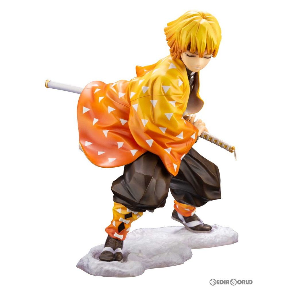 ARTFX J 我妻善逸(あがつまぜんいつ) 鬼滅の刃 1/8 完成品 フィギュア(PP849) コトブキヤ