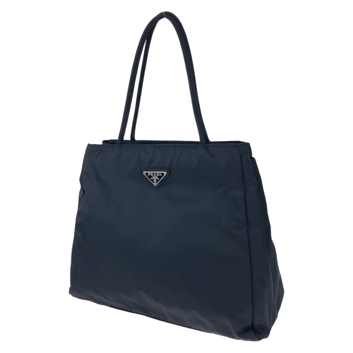美品 PRADA プラダ テスート ブラック 黒 ナイロン ハンドバッグ