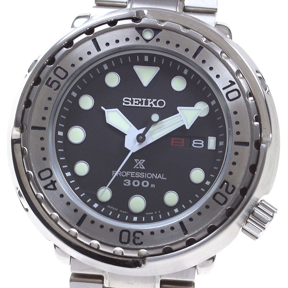 セイコー SEIKO SBBN049/7C46-0AN0 プロスペックス マリーンマスター デイデイト クォーツ メンズ良品箱・保証書付き_845188