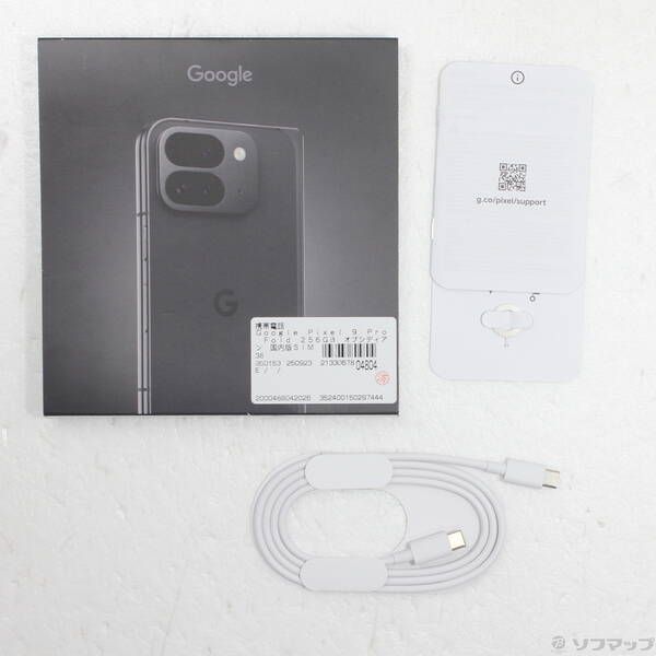 中古品〕 Google Pixel 9 Pro Fold 256GB オブシディアン GC15S SIM