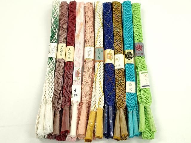 平和屋本店 夏物 和装小物 帯締め10本セット CXAA0398s5