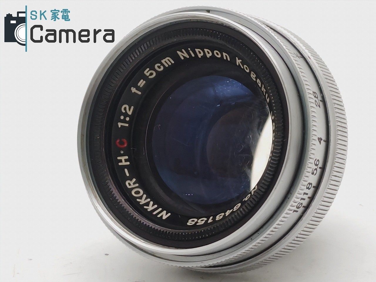 Nikon NIKKOR-H・C 5cm F2 Sマウント フード フィルター 付 - メルカリ