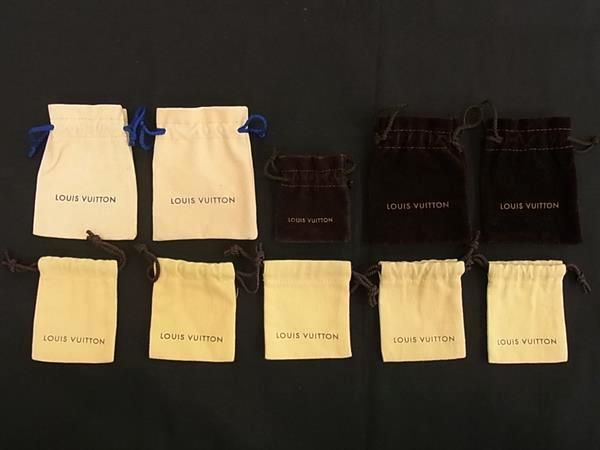 □新品同様～□ LOUIS VUITTON ルイヴィトン 保存袋 巾着 W 約6.8cm H  